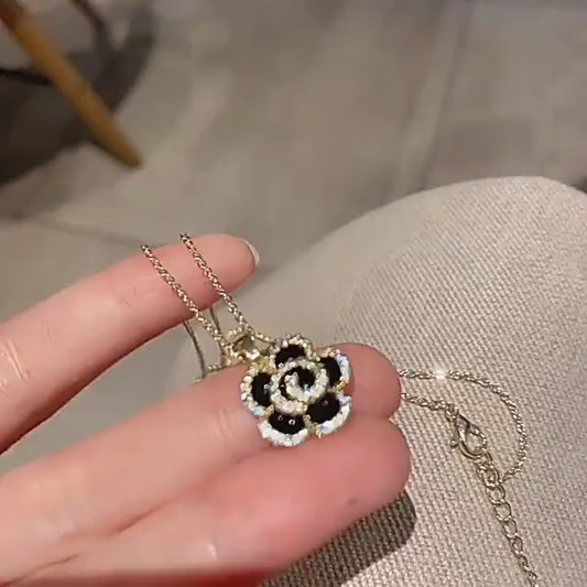 Gold Plated Charms Hanging Pendant for Women - 1 Pc with Stunning Rhinestone Design