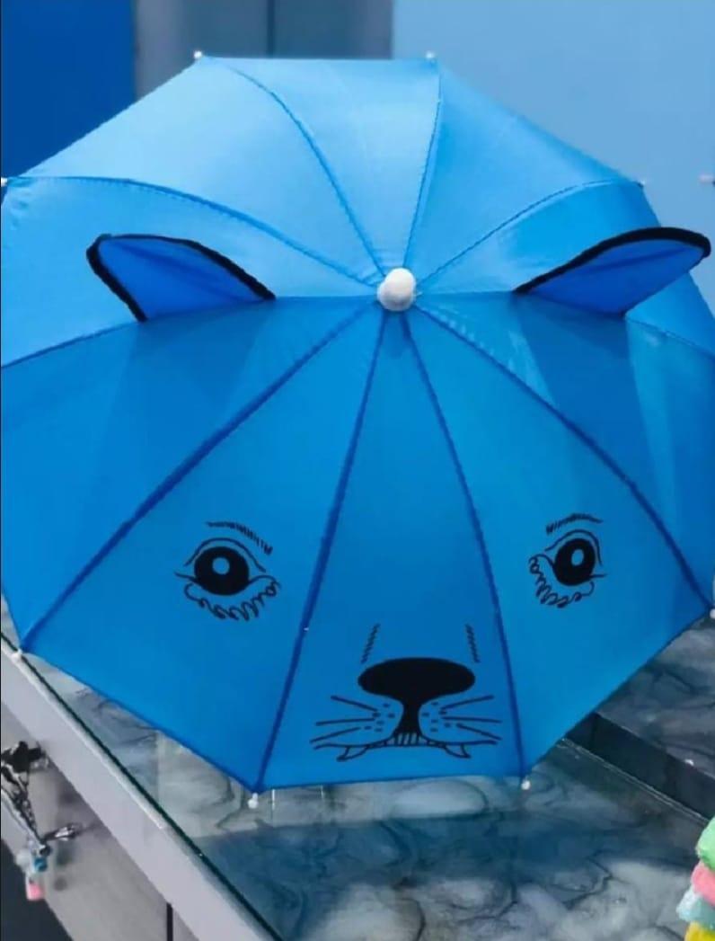Kids 1 Pc Polyester Umbrella - Durable and Portable Design