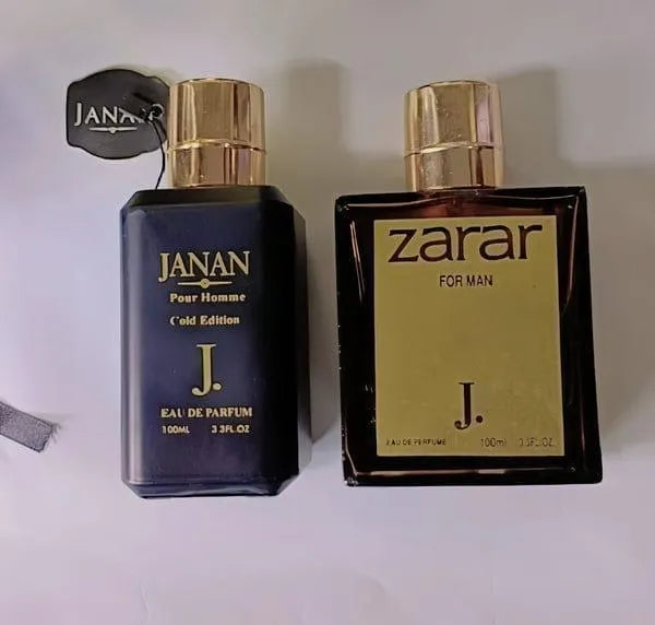 Unisex Long Lasting Fragrance Perfume Set - 2 Pcs Woody Scent