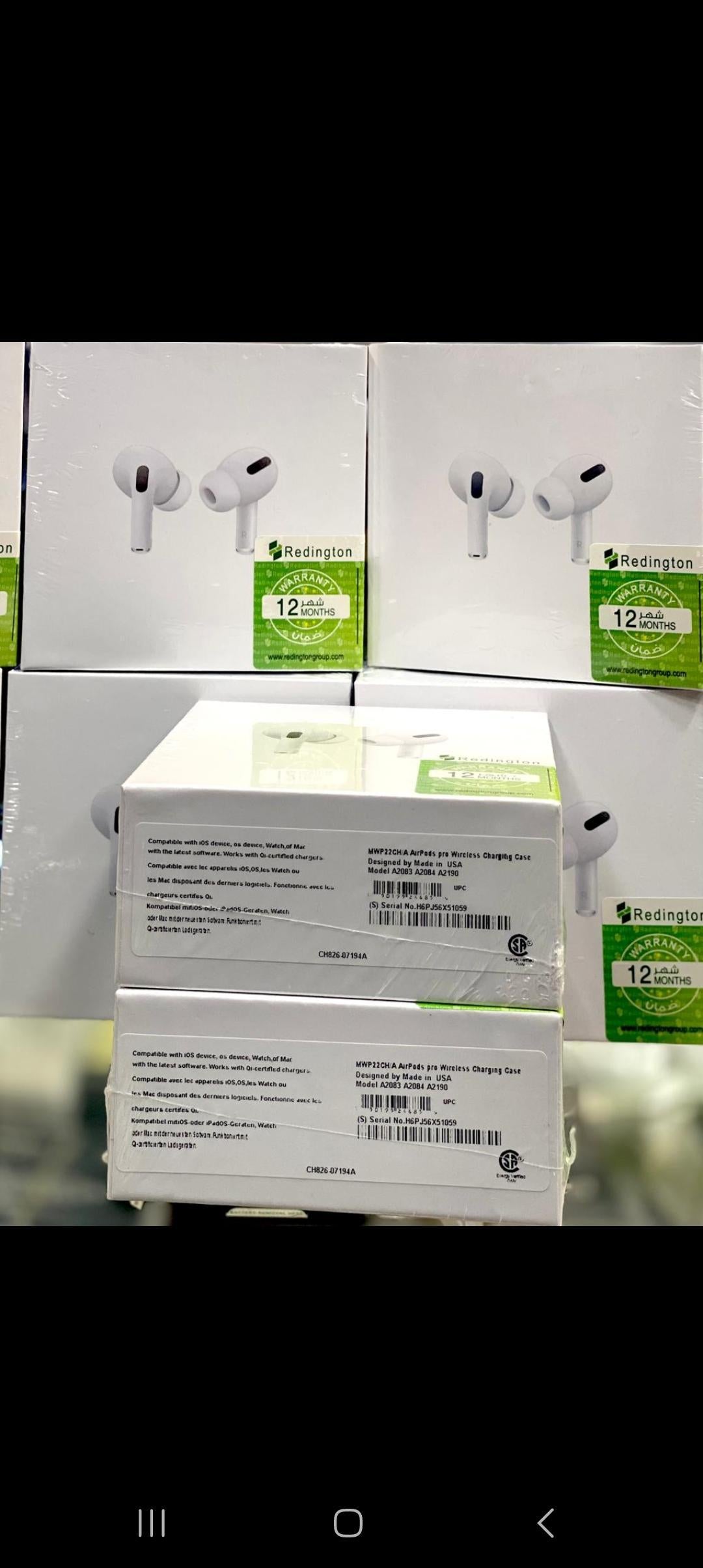 Wireless Airpods - White - Long-Lasting Battery with Fast Charge - 1 Pcs