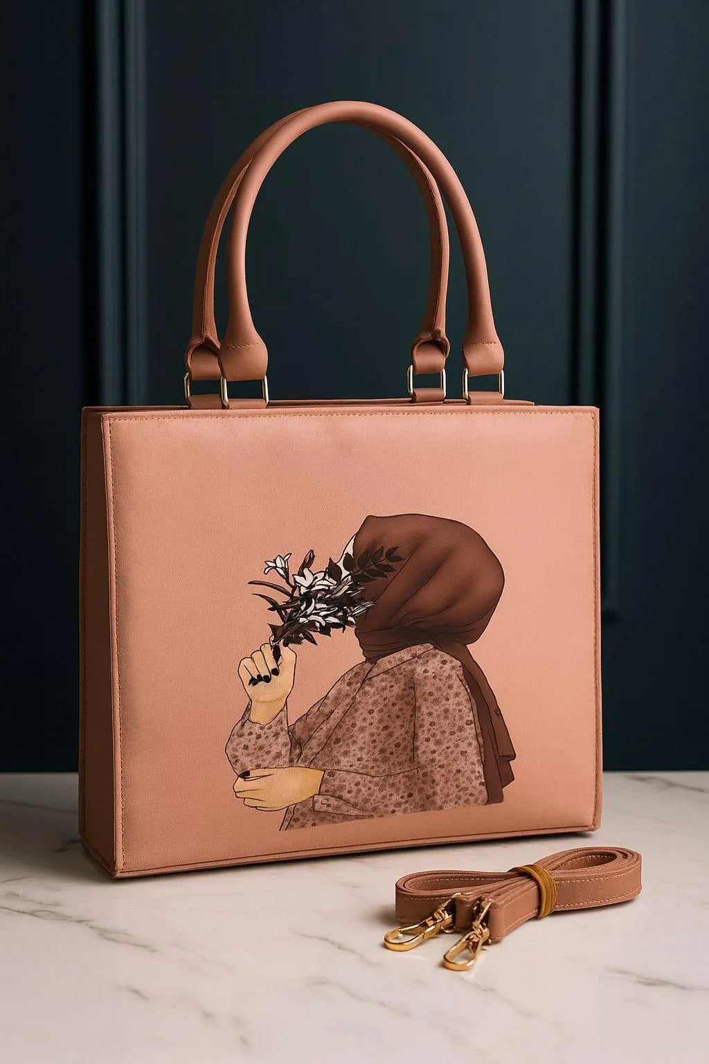 Girl's Nylon Plain Hand Bag