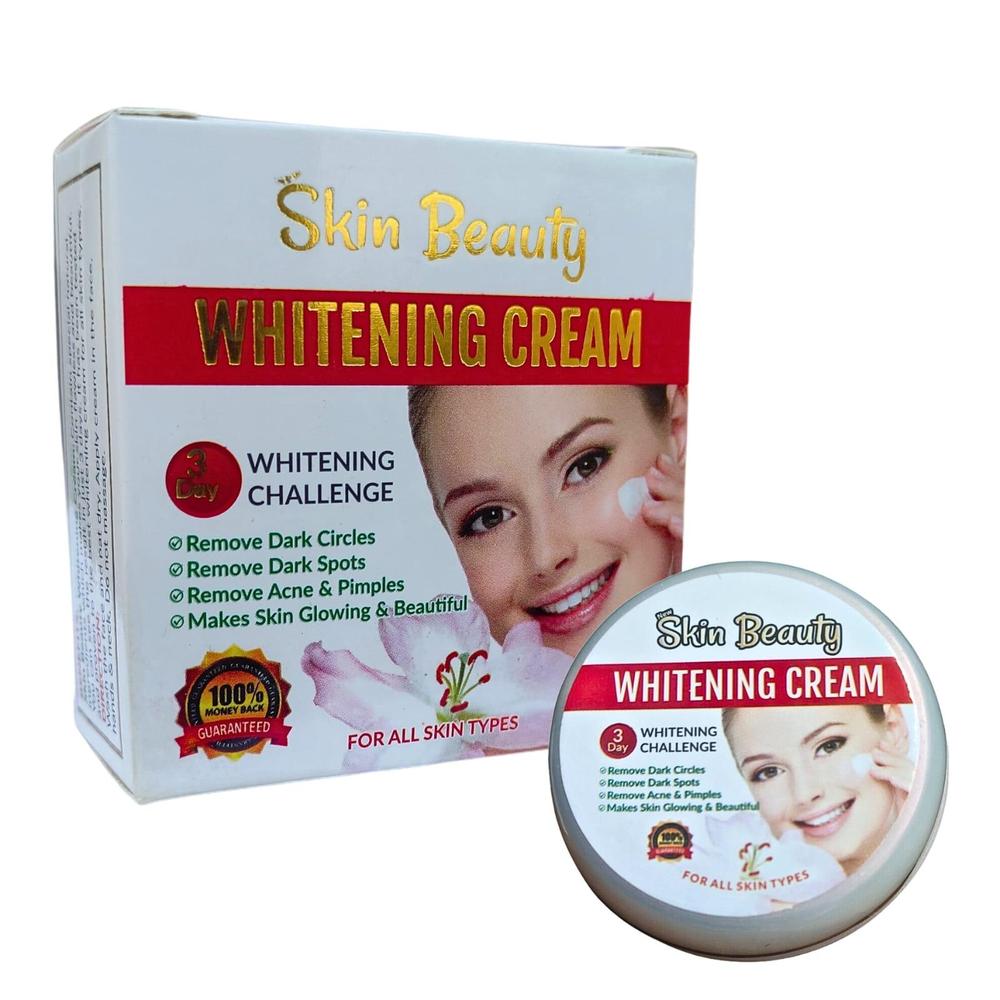 Skin Beauty Whitening Cream With Vitamin C Serum