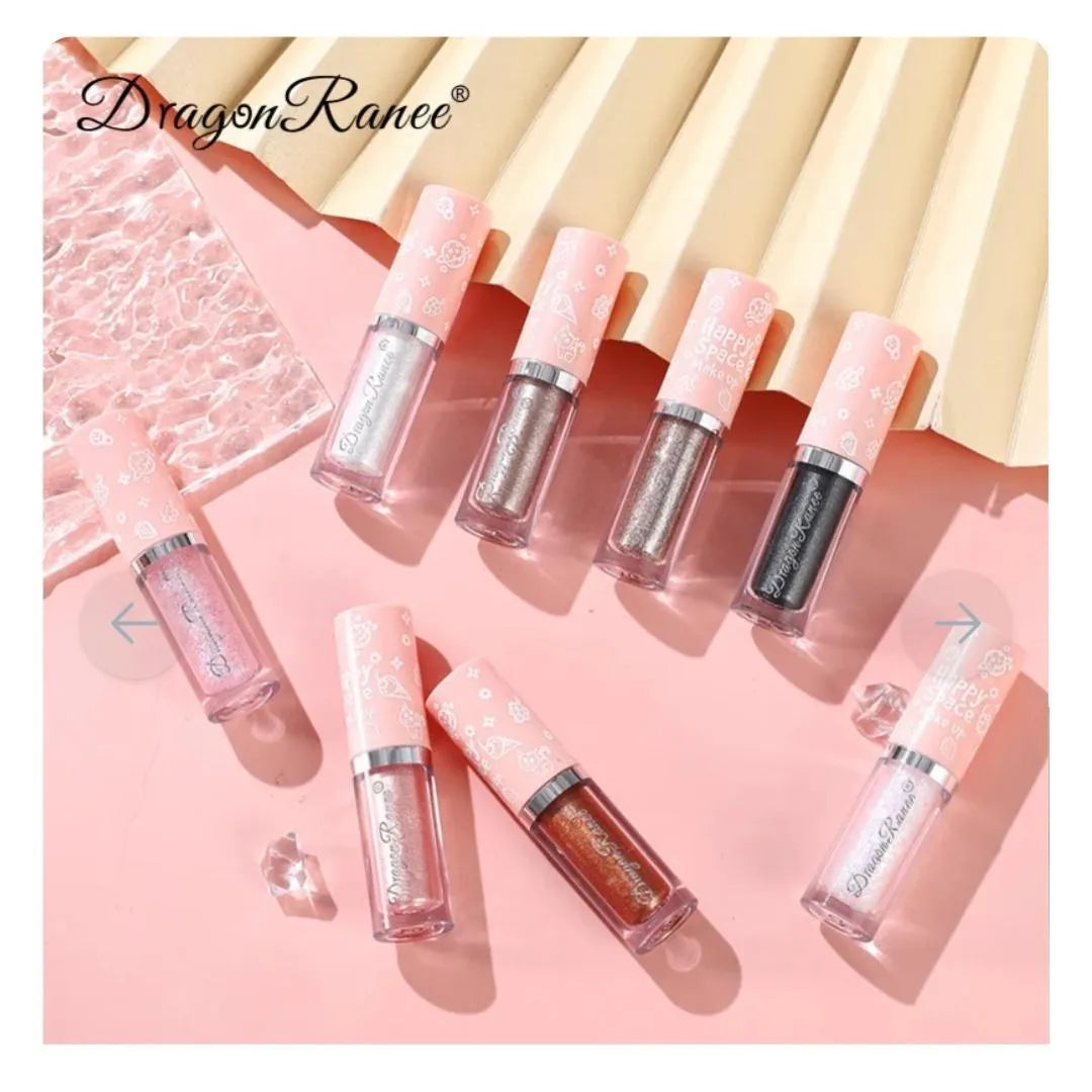 Dragon Ranee Liquid Glitter Eyeshadow, Complete Pack Of 8