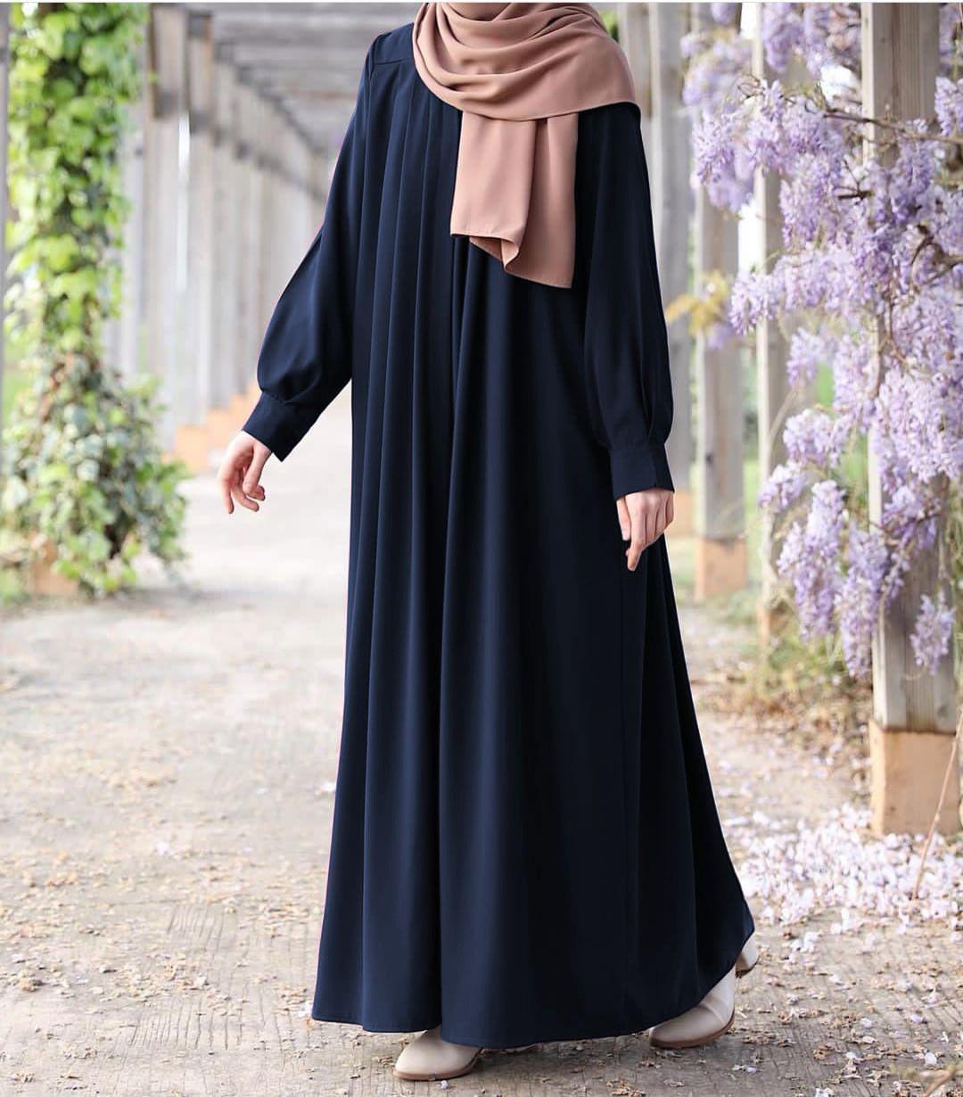 Georgette Plain Classic Abaya