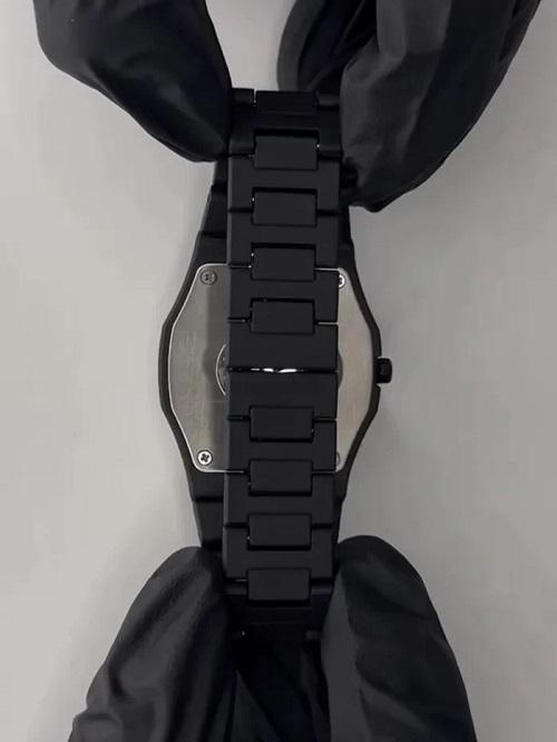 Men's Quartz Black Arabic Aura Watch - 1 Pc Water Resistant