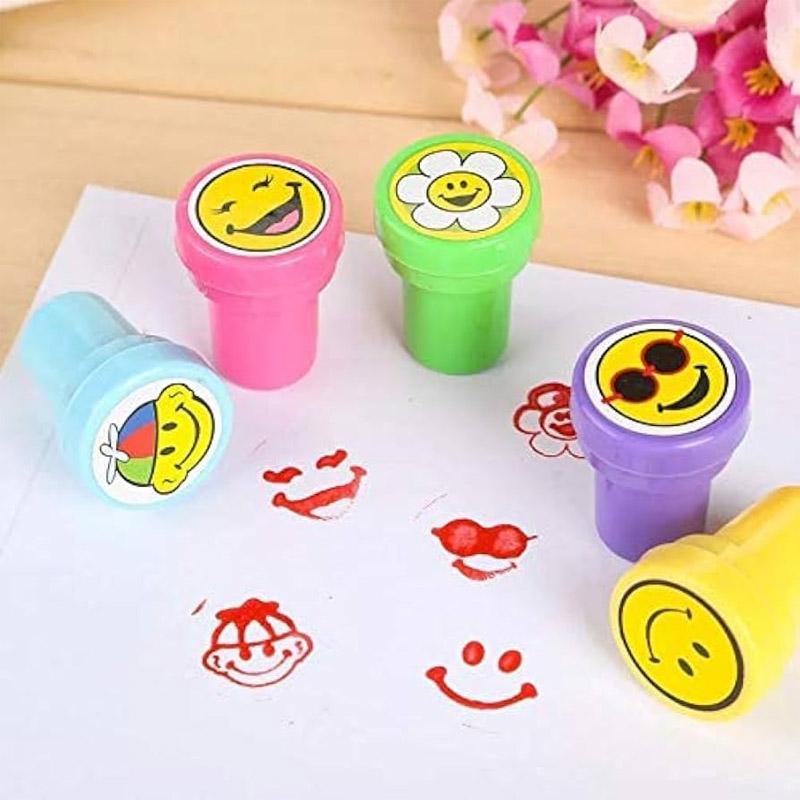 Set of 10pcs Smiling Face Stamp