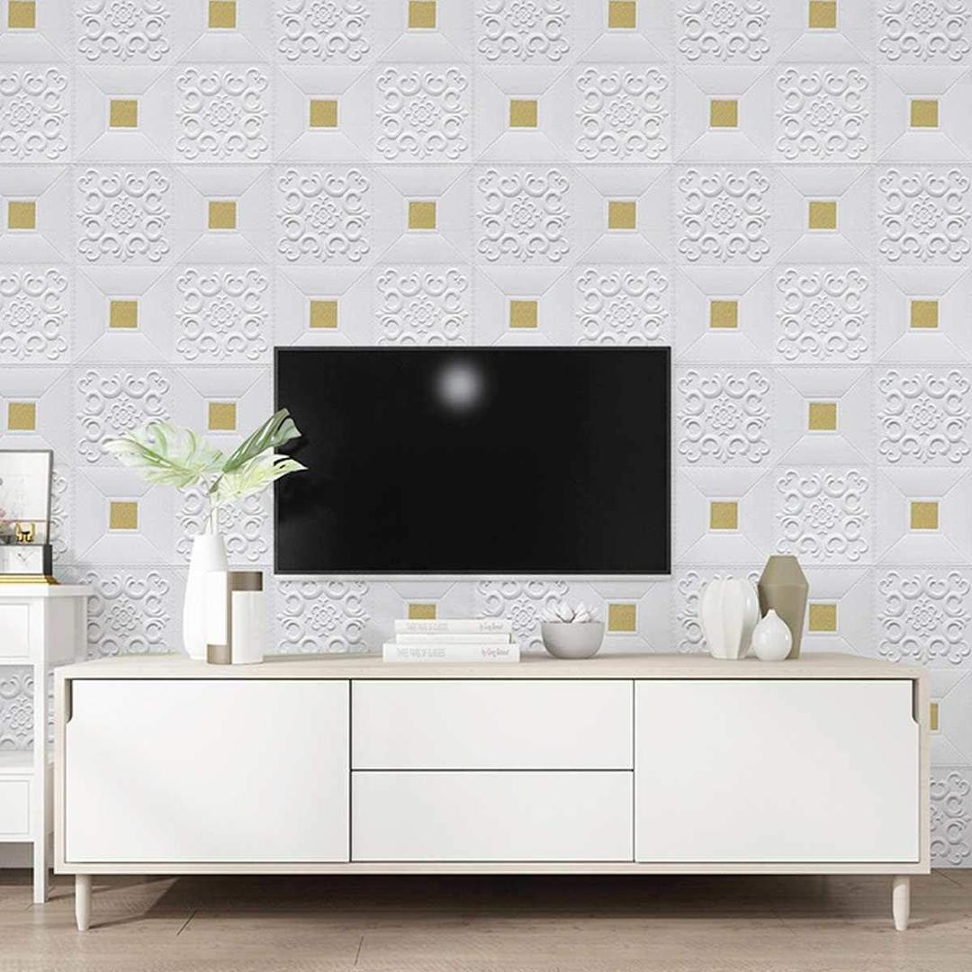 Home Design Self-Adhesive Wallpaper - 6 Pcs Easy Installation