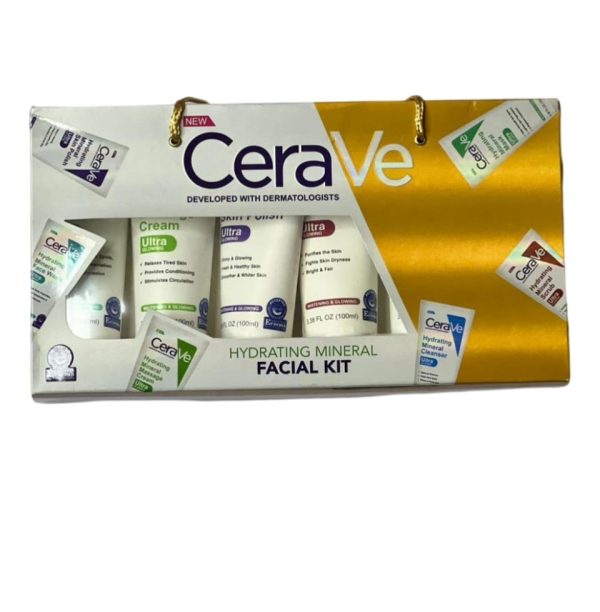 Pack Of 06 Cerave Hydrating Mineral Facial Kit 100ml | Best Quality Hydrating Mineral Facial Kit