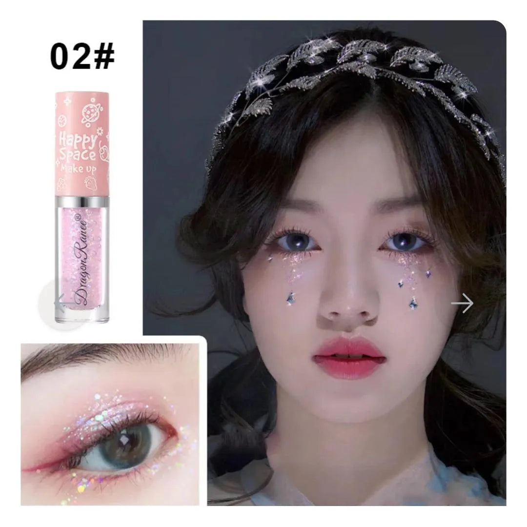 Dragon Ranee Liquid Glitter Eyeshadow, Complete Pack Of 8