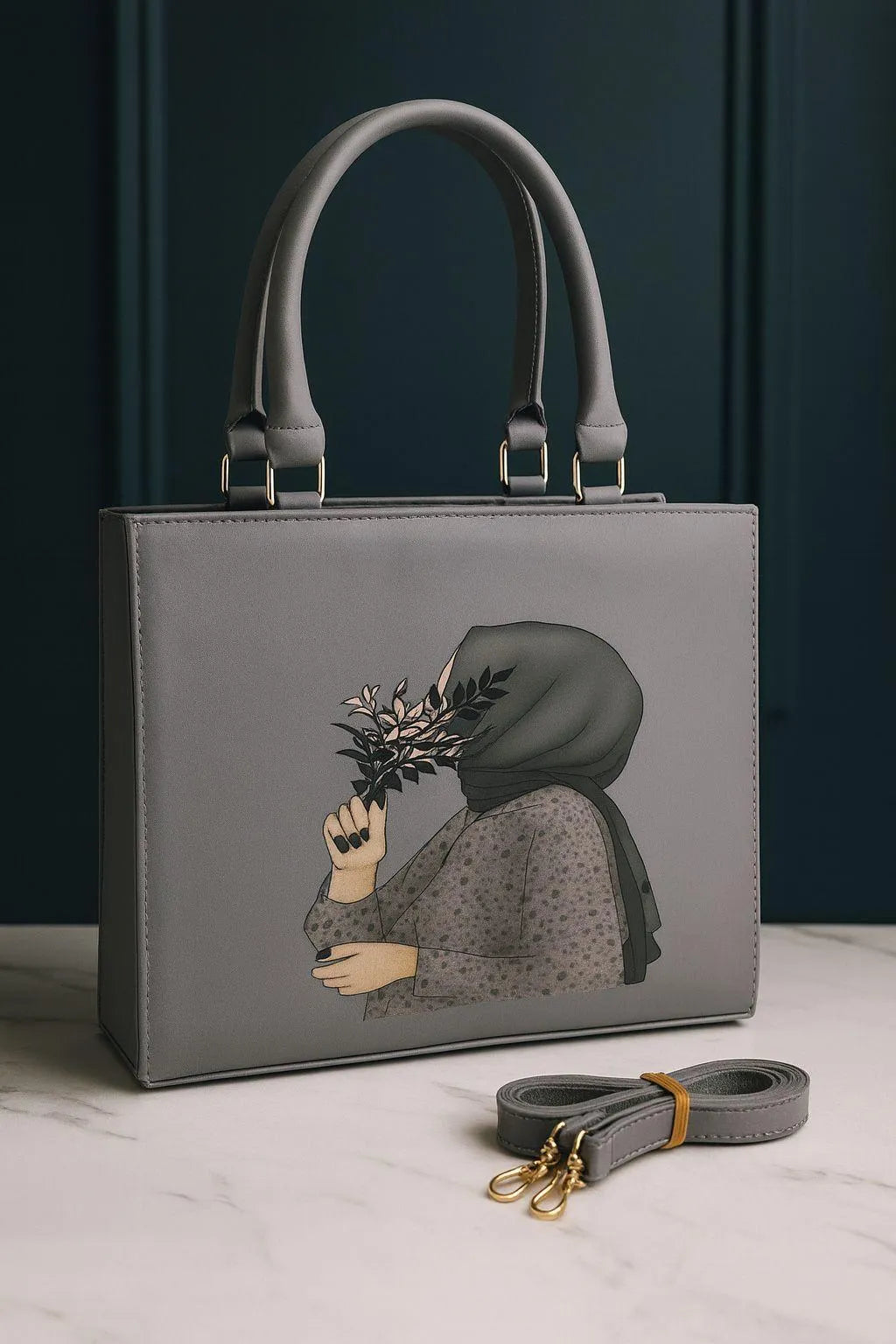 Girl's Nylon Plain Hand Bag
