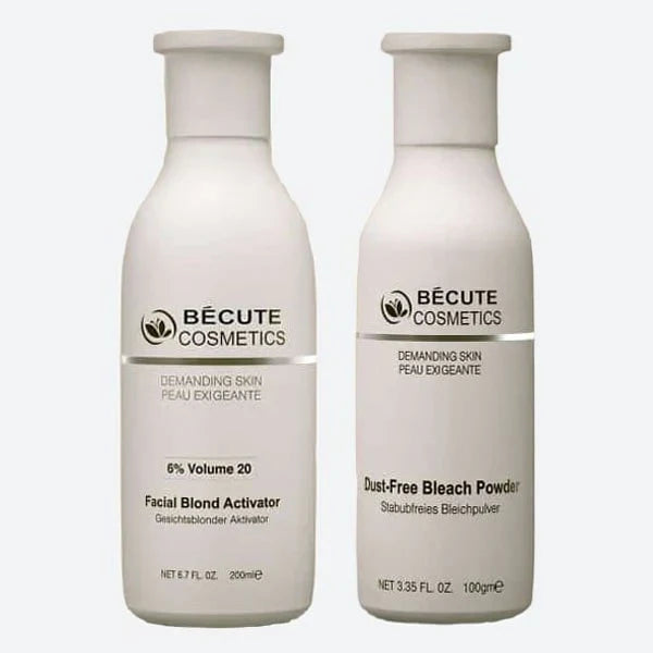 Becute Skin Polish Set – Bleach Powder & Facial Blonde Activator For Radiant And Even Skin Tone