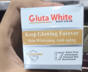 Gluta White Extreme Stronger Light Up And Anti-aging Day & Night Cream | 50gram