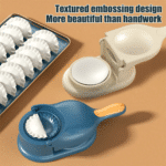 2-in-1 Dumpling Wrapper Tool Food Grade Manual Dumpling Wrapper Mold Labor-saving Baking Pastry Home Kitchen Gadget (random Color)