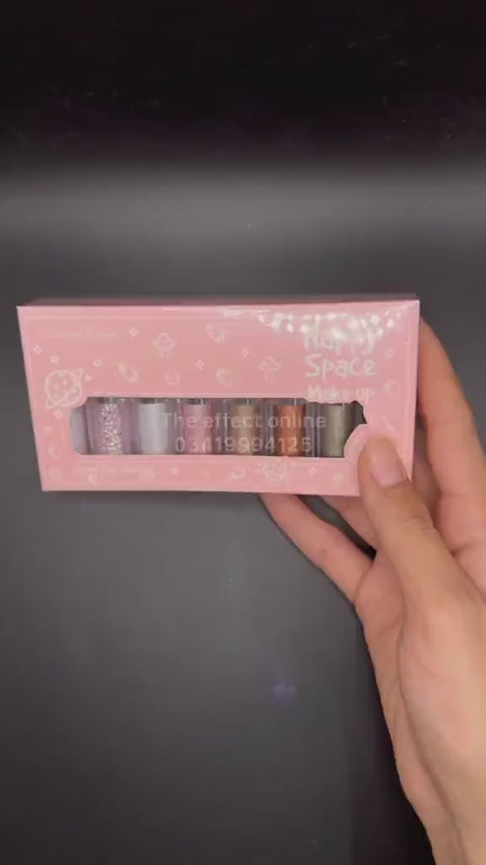 Dragon Ranee Liquid Glitter Eyeshadow, Complete Pack Of 8