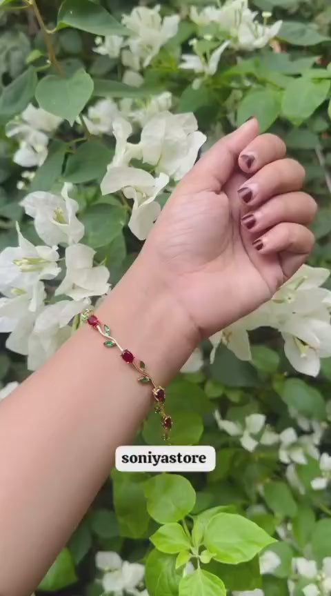 Tulips bracelet