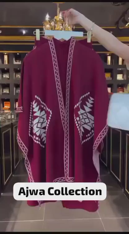 3 Pcs Women's Stitched Fleece Printed Tracksuit