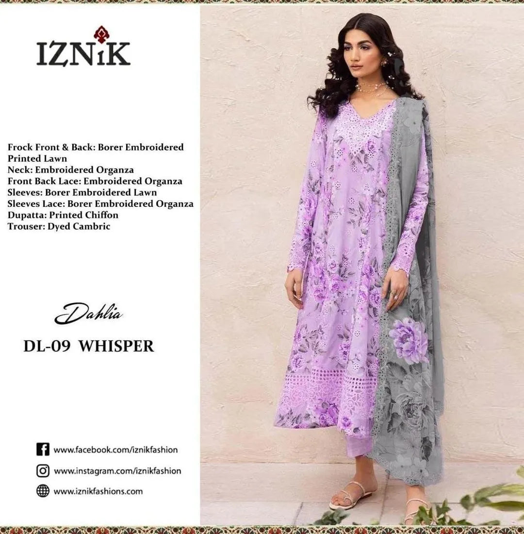 3 Pcs Women's Unstitched Patch Work Suit