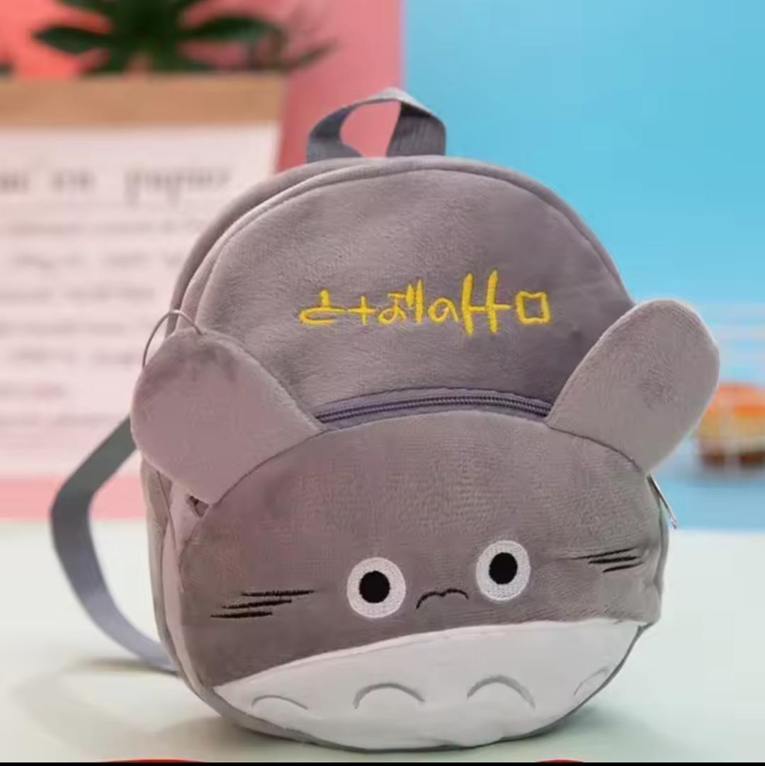 Stylish Grey Mouse Backpack for Boys & Girls