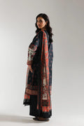 3 Pcs Women's Unstitched Printed Suit