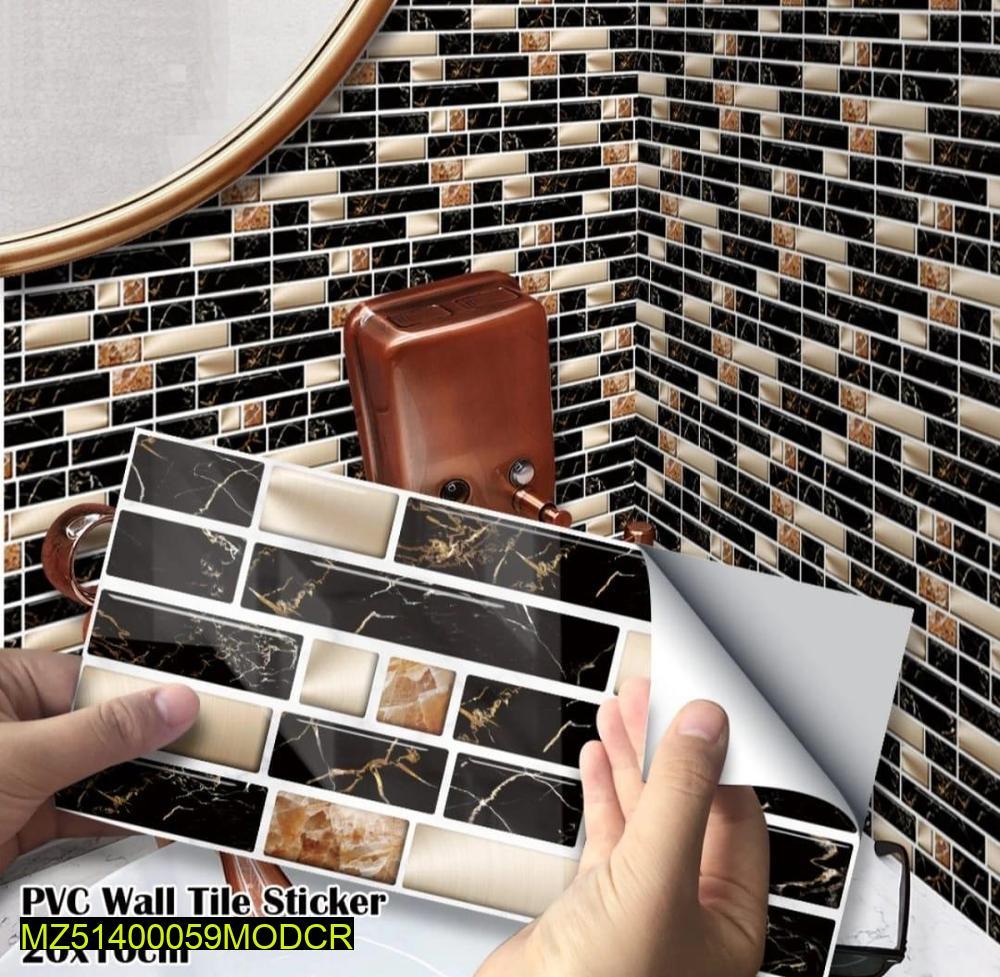 PVC Wall Sticker Black Marble Design 20x10cm

*Product Description*: