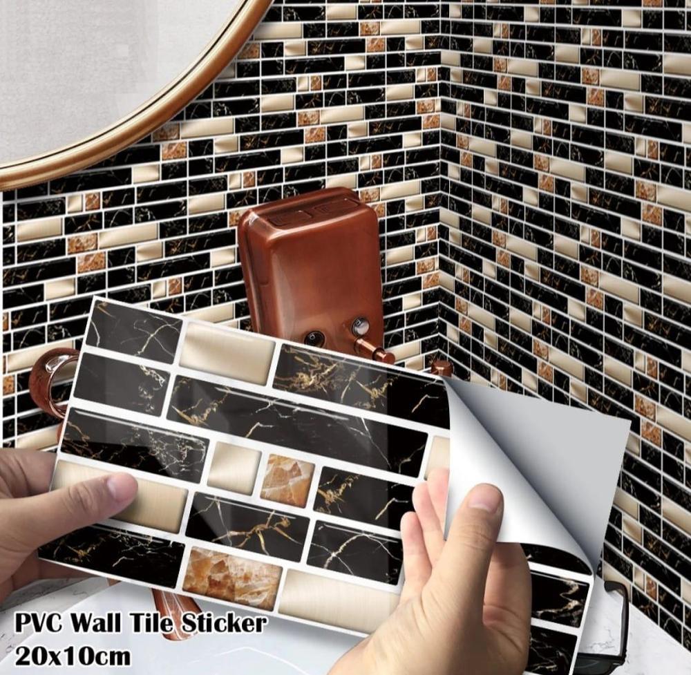 PVC Wall Sticker Black Marble Design 20x10cm

*Product Description*: