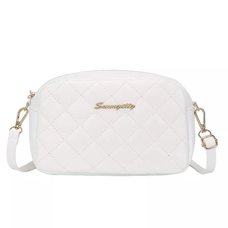 Chic Girl's PU Leather Embroidered Shoulder Bag, C-AR-2