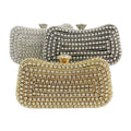 Amazon E-commerce Hot Dinner Bag Diamond-encrusted Women's Hand-held Dress Small Bag Banquet Bag Vintage Cheongsam Handbag