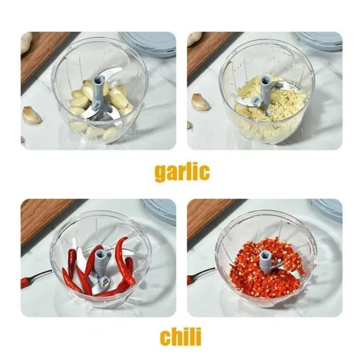 Hand Pull Manual Quick Food Chopper - Big