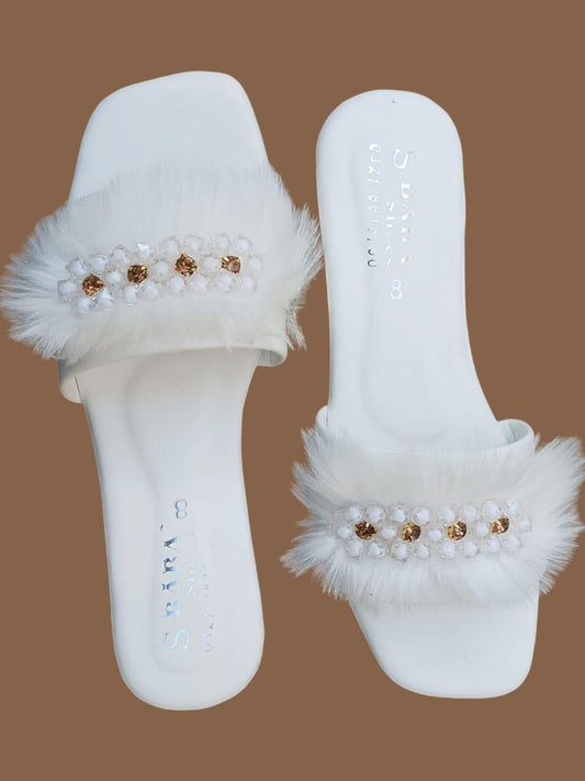 Stylish Women's Casual PVC Flats - Available in 6 Sizes (6 Pcs)