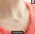 Pearl Y Necklace