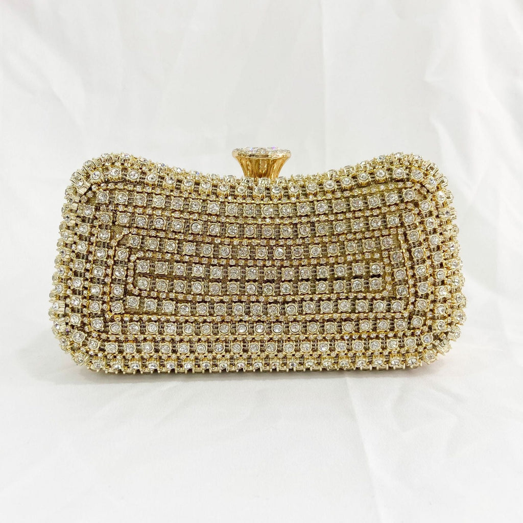 Amazon E-commerce Hot Dinner Bag Diamond-encrusted Women's Hand-held Dress Small Bag Banquet Bag Vintage Cheongsam Handbag