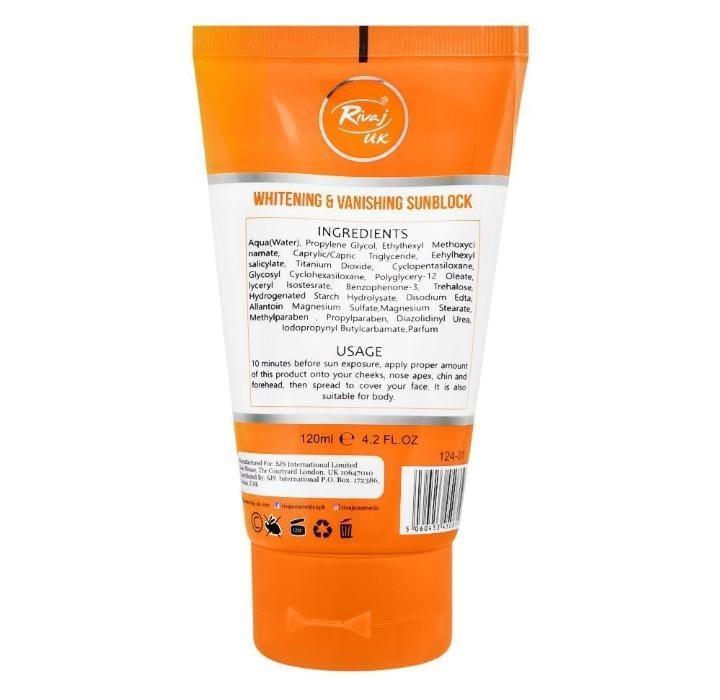 Whitening  Sunblock , 120 ML