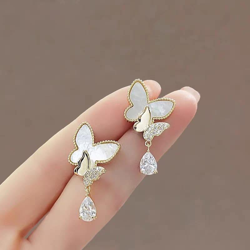 Butterfly Hanging Earrings