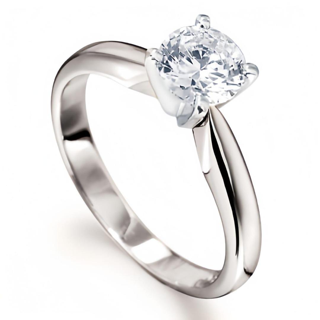 Modern Design Crystal Charm Ring for Unisex - 1 Pc