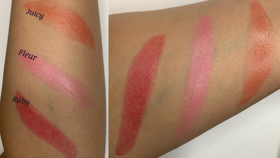 Fleur Glowy Cream Blush - Radiant Pink Shade for All Skin Types