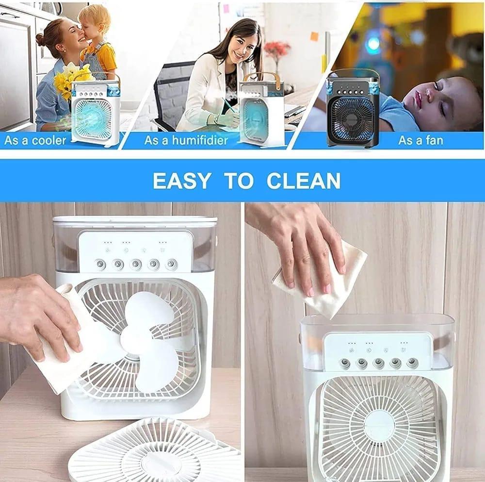 Mini Air Conditioner - 1 Pc Portable Cooling Solution for Home and Office