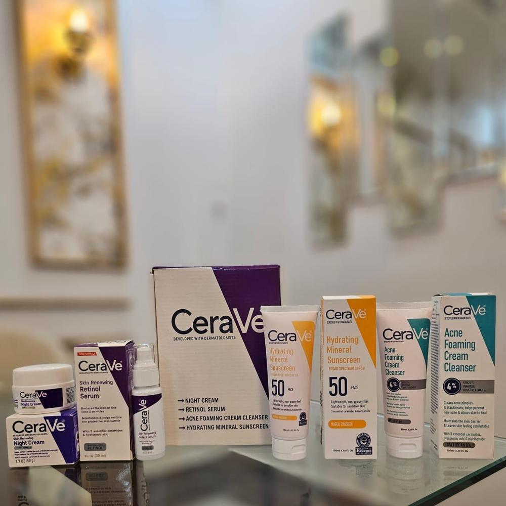 CeraVe 4 in 1 Skincare Bundle