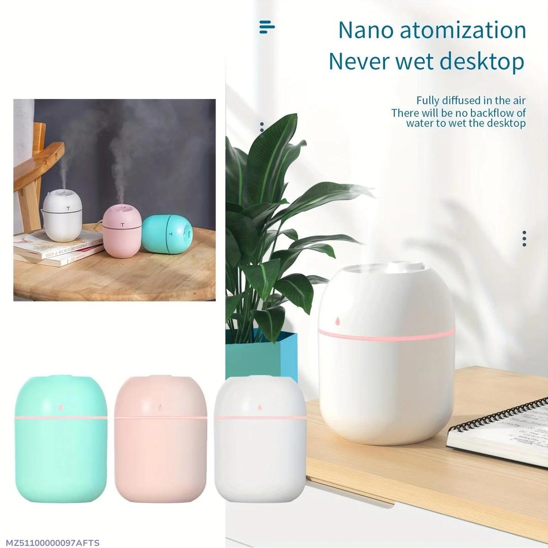 Portable Nano Humidifier for Home Office No Wet Desk