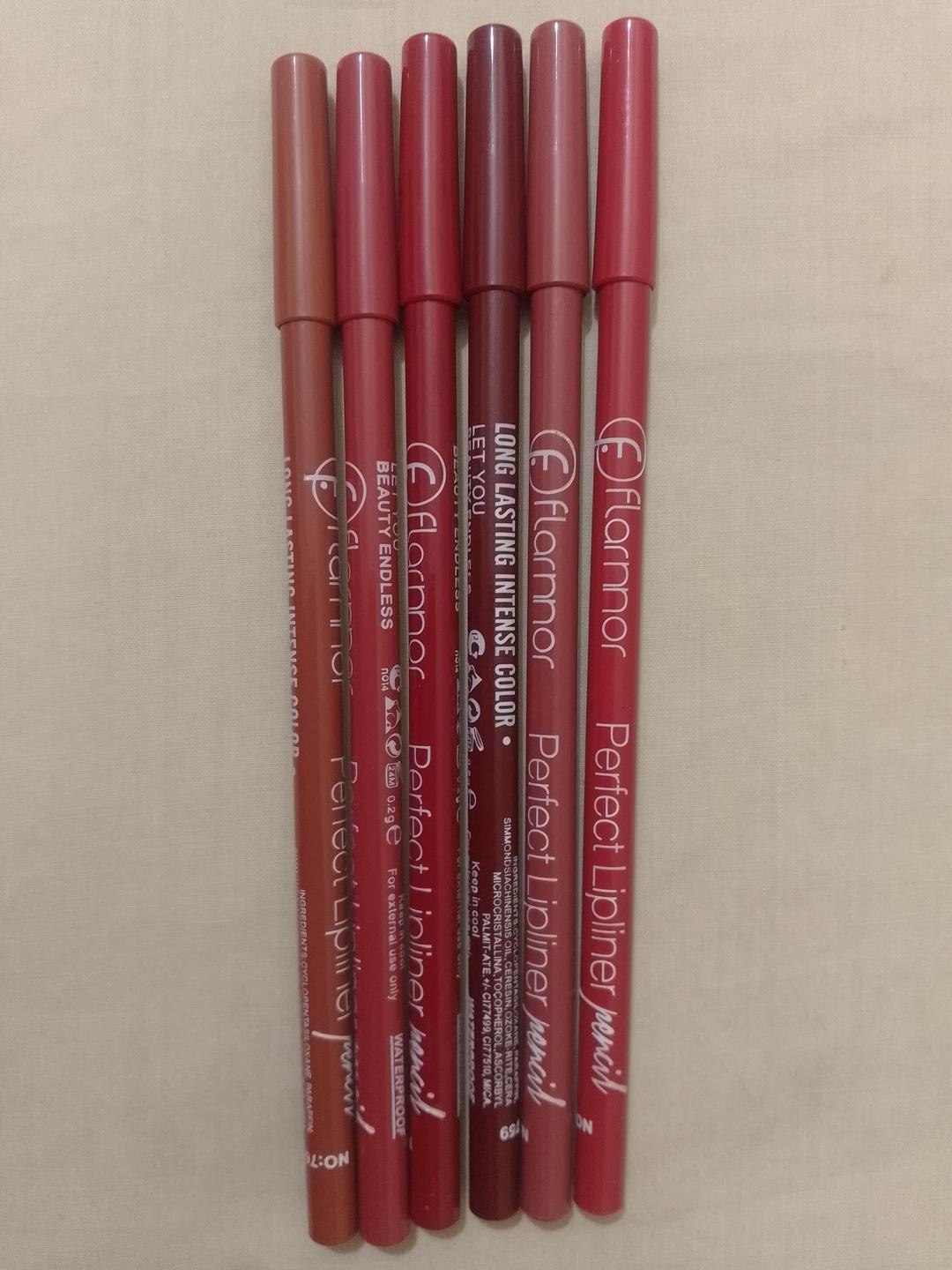 Vibrant Multicolor Lip Pencil Set - 12 Pcs with Bold Coverage & High Pigmentation