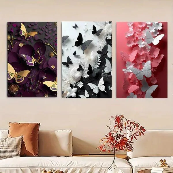 Butterfly Design Wall Art & Paintings