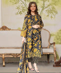 Stylish Printed Stitched Suit for Girls - 3 Pcs Set in Cotton Lawn