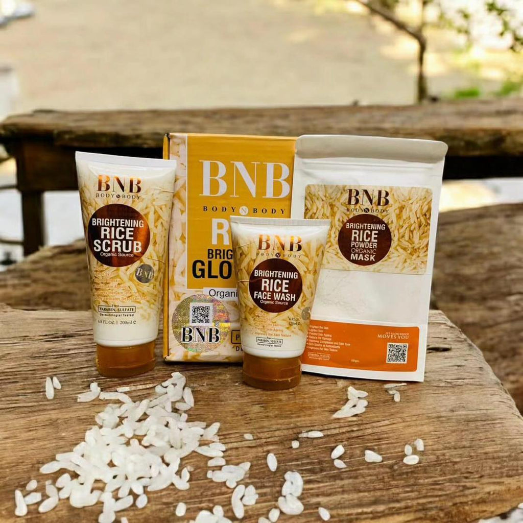 Brightening Rice Facial Kit: Exfoliate, Hydrate, and Illuminate Your Skin