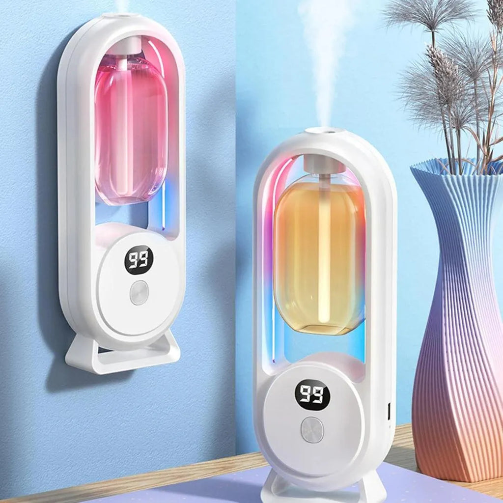 Rechargeable Wall Humidifier with Digital Display