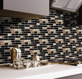 PVC Wall Sticker Black Marble Design 20x10cm

*Product Description*:
