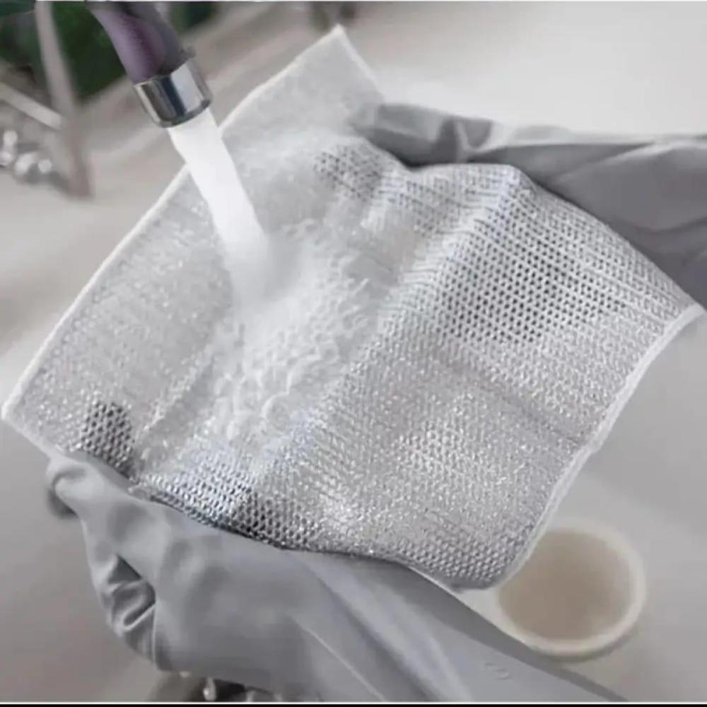 5 Pcs Durable And Washable Material Cleaning Cloth