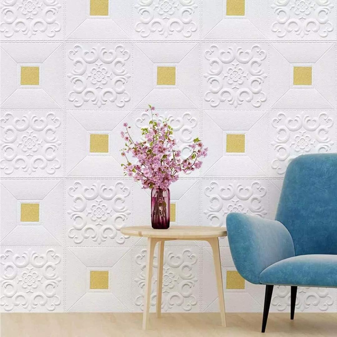 Home Design Self-Adhesive Wallpaper - 6 Pcs Easy Installation