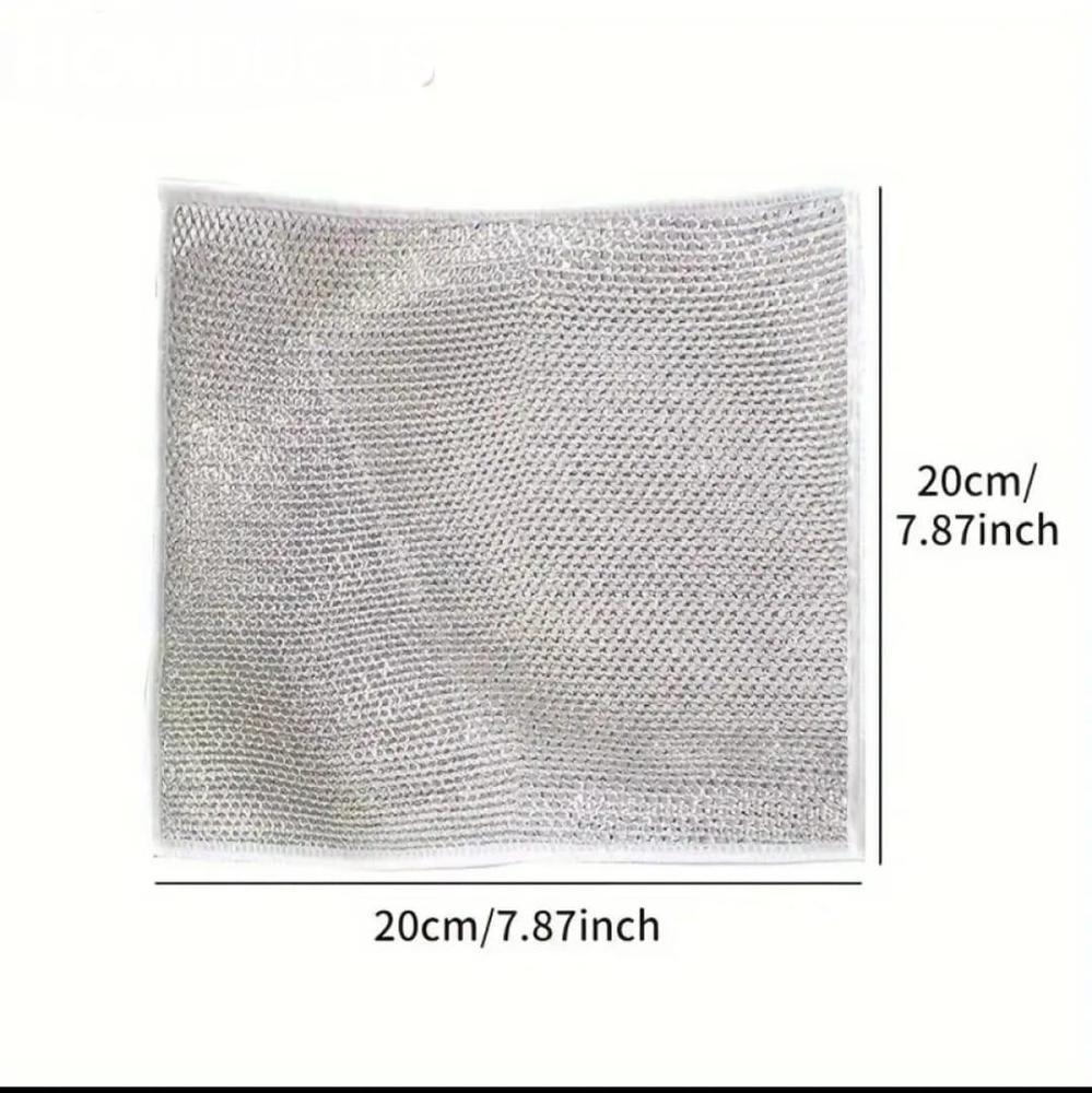 5 Pcs Durable And Washable Material Cleaning Cloth