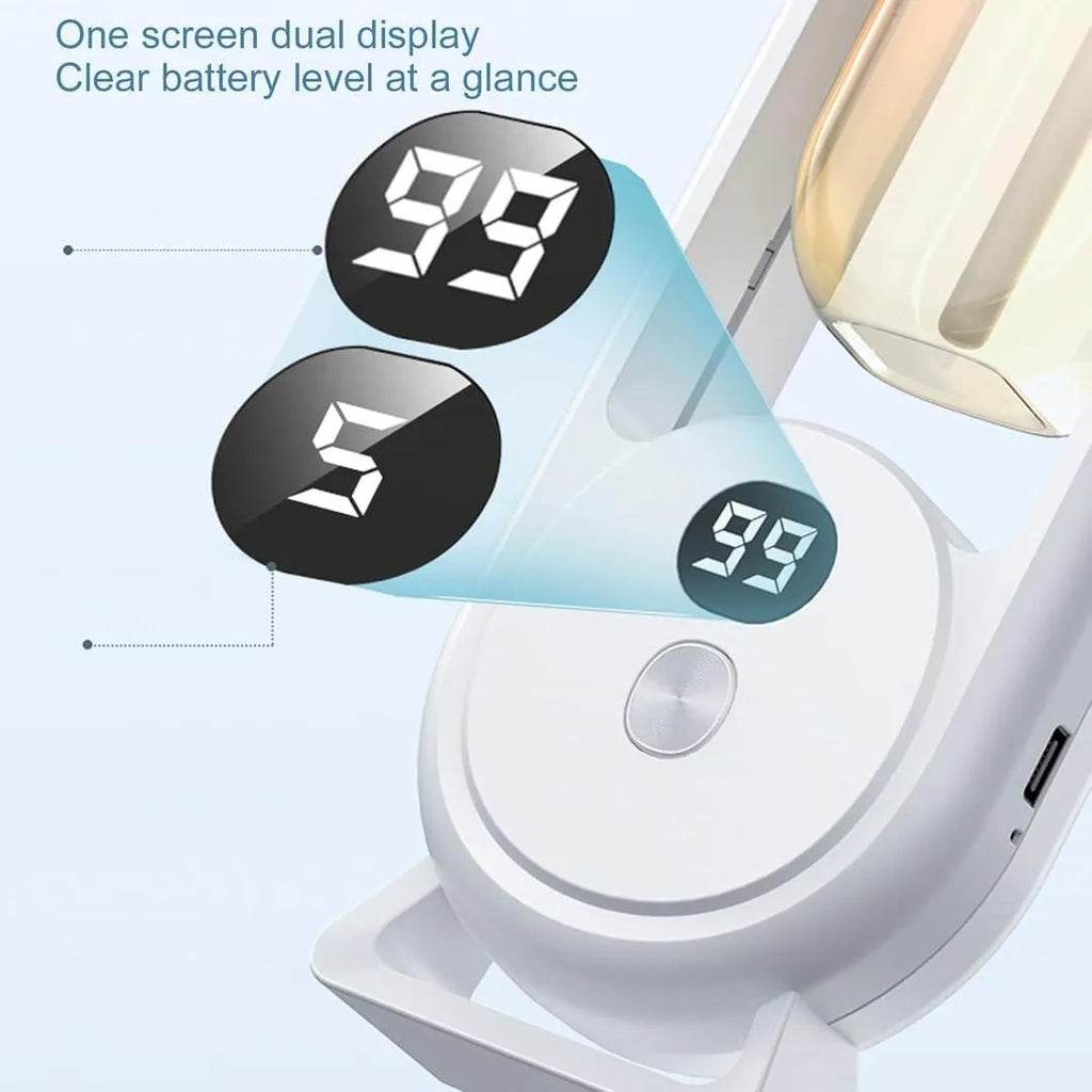 Rechargeable Wall Humidifier with Digital Display