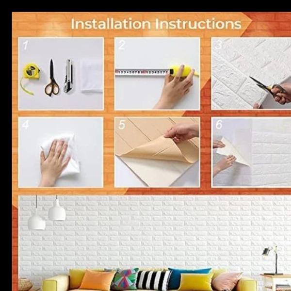 Beautiful Calligraphy Wall Sticker - 1 Pc Self-Adhesive Art