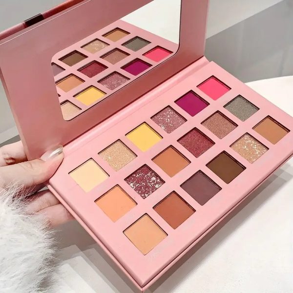 18 Colors Eyeshadow Pallete Glitter Makeup Matte Eye Shadow Make Up Palette